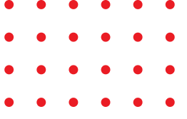 Red dots grid