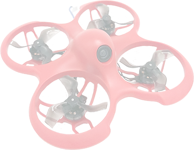 White Drone Flying